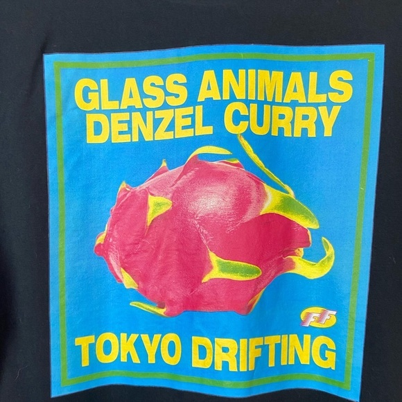GLASS ANIMALS TOKYO DRIFTING ORGANIC COTTON LONG SLEEVE BAND TEE - Picture 7 of 8